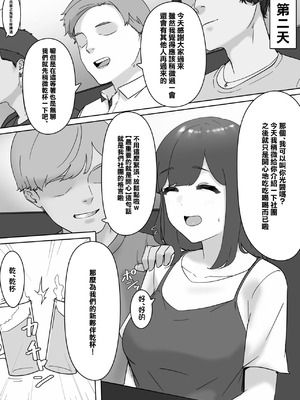 [坦々MEN] 遠距離恋愛中の女子大生がサークルに入る話 [中国翻訳]_02