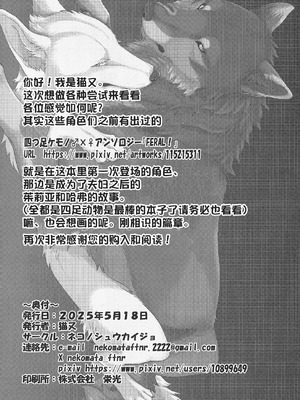 (関西けもケット10) [ネコノシュウカイジョ (猫又)] ETERNAL FIRST [海豚之涌众筹汉化]_25