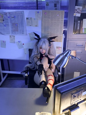 蠢沫沫 – 蔚蓝档案 银镜伊织_186