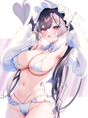 [ヤモセブン (あゆま紗由)] 小悪魔ちゃんのこうげき！9汗だくお部屋水着えっち編_27