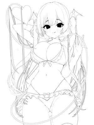 [ヤモセブン (あゆま紗由)] 小悪魔ちゃんのこうげき！9汗だくお部屋水着えっち編_33