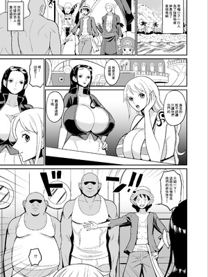 [REM9 (ハミルタン)] こいつらが俺達の新しい仲間だ! (ワンピース)｜這兩位以後就是我們的新伙伴了！ [中国翻訳] [DL版]_03