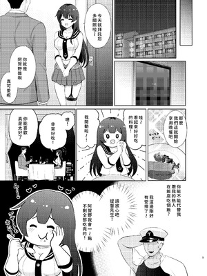 [七色のねりぶくろ (七色風香)] 阿賀野パパ活させられちゃった (艦隊これくしょん -艦これ-) [中国翻訳] [DL版]_04