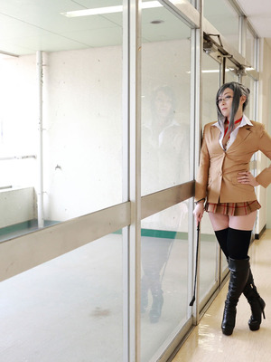 DISCIPLINE 裏生徒会副会長芽衣子コスプレ写真集_005