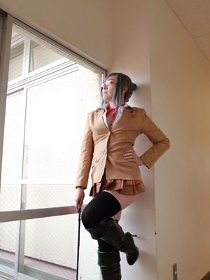 DISCIPLINE 裏生徒会副会長芽衣子コスプレ写真集_036