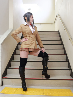 DISCIPLINE 裏生徒会副会長芽衣子コスプレ写真集_053