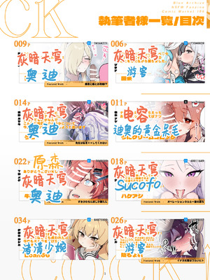 [HarmoNeaR (よろず)] ブルアカフェラチオ合同誌 Get suck,cock! キヴォトス口淫大祭 (ブルーアーカイブ) [白杨汉化组] [DL版]_136