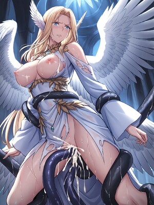 [暗黒のnfkk]黒獣～白濁に染められた、女神の凌辱劇～[CN][AI Generated]_125359111_p3