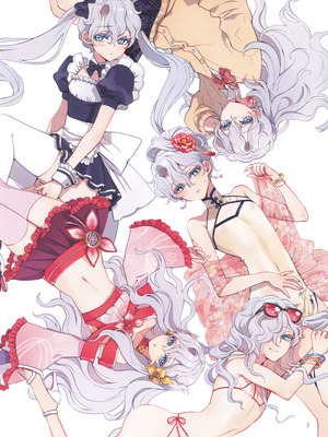 (C105) [CHERRY BLOSSOMS (ユリ)] ヒューガ社長がいろんな女装させられるシリーズまとめ 再録集1 (ファンタシースターユニバース)_003