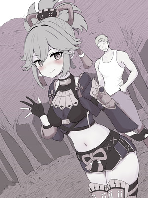 [たけのこぺんぎん] NTR的 久岐忍 (原神) [日本語、中国語]_11