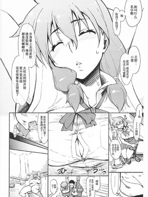 (C90) [沙悟荘 (瀬浦沙悟)] スキだらけだから… (天野めぐみはスキだらけ!) [中国翻訳]_03