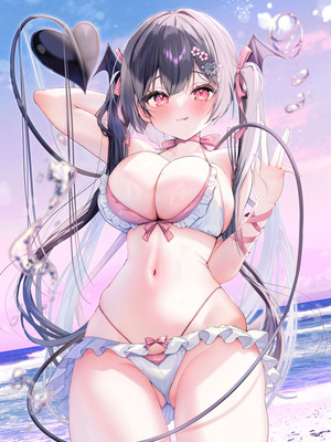 [ヤモセブン (あゆま紗由)] 小悪魔ちゃんのこうげき 9｜小恶魔的甜蜜攻势! 9 ~香汗淋漓室内泳装做爱篇~ [白杨汉化组]_32