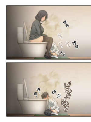 [香りの力 (風の声)] 憧れの隣人の人妻に自宅のトイレを貸したらお礼がオナラだった。｜把家裡的廁所借給心儀的鄰居人妻後回禮居然是放屁。 [臭鼬娘漢化組]_032