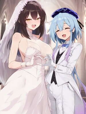 [贱兔]水月与博士的纯白花嫁[AI Generated]_[贱兔]水月与博士的纯白花嫁[AI Generated]-02