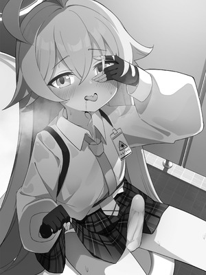 [なな百屋 (やおな)] ふたなりホシノしこしこオナニー日記 (ブルーアーカイブ) [中国翻訳] [DL版]_02