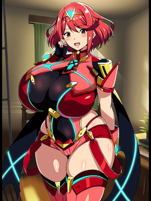 [イタリ屋×黒墨夜行書(トニーマン+)] 天の聖杯ホムラとヒカリの痴態1 (ゼノブレイド2)_091