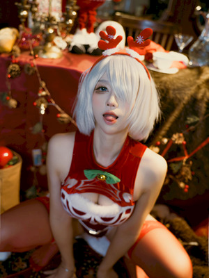 九曲Jean - 尼尔：机械纪元 2B 圣诞_35