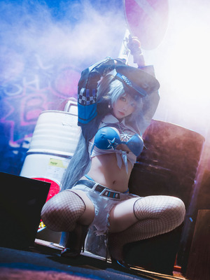 宮本桜 - 交错战线 刃齿 女警_21