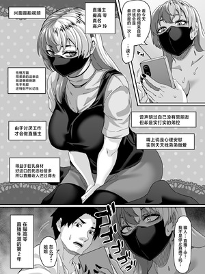 [てぃらみすたると (一弘)] ズボラ姉（配信者）が誤爆エロバズしたから開き直って姉弟でエロ配信する枠 [中国翻訳]_20