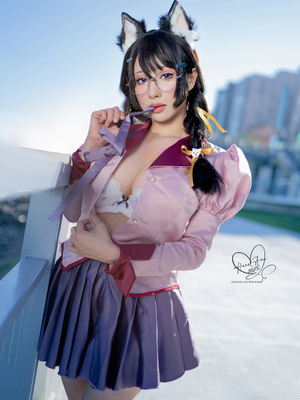 [HaneAme] 羽川翼 (化物語)_008