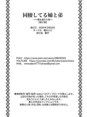 [轍のエビ (轍平)] 同棲してる姉と弟〜一線を越えた夜〜 [DL版]_33