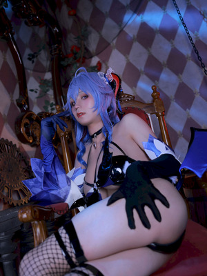 桜满三时 - 原神 甘雨 魅魔_026