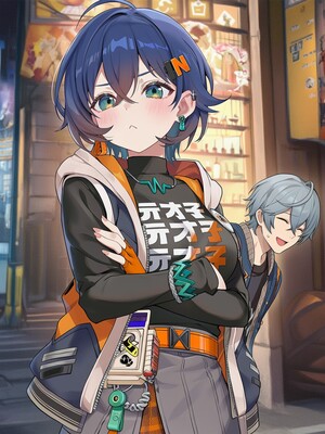 [Pixiv] 青德坊 - 我的妹妹哪有这么……？——铃 (107479500) [Ai generated]