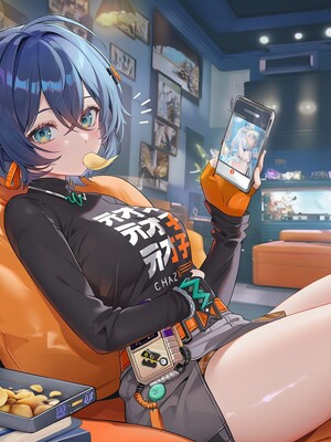 [Pixiv] 青德坊 - 我的妹妹哪有这么……？——铃 (107479500) [Ai generated]_003_Belle_3