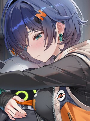 [Pixiv] 青德坊 - 我的妹妹哪有这么……？——铃 (107479500) [Ai generated]_009_Belle_9