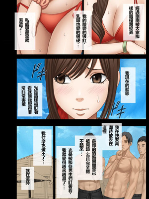 【クリムゾン】 声の出せない状況でマッサージでイカされる女たち -海の家編- [個人漢化]_08