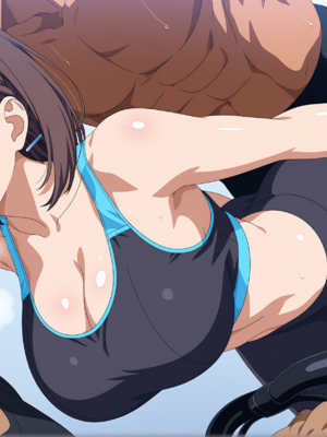 [NTR寝取] 月曜日のたわわ 小愛(アイ) ジムで寝取れるアイ  88P[AI Generated]_004