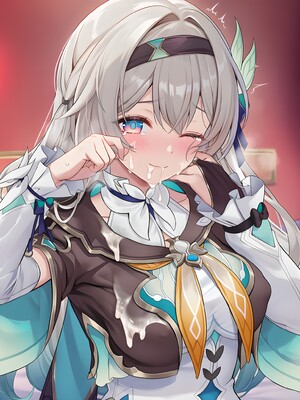 [Pixiv] 青德坊 - “被花火关进奇怪的房间里出不去怎么办，在线等，挺急的。”——流萤 (107479500) [Ai generated] [Uncensored]_054_Firefly_54