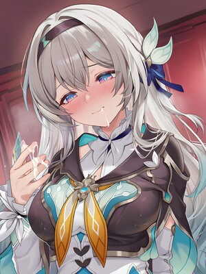 [Pixiv] 青德坊 - “被花火关进奇怪的房间里出不去怎么办，在线等，挺急的。”——流萤 (107479500) [Ai generated] [Uncensored]_055_Firefly_55