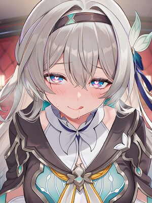 [Pixiv] 青德坊 - “被花火关进奇怪的房间里出不去怎么办，在线等，挺急的。”——流萤 (107479500) [Ai generated] [Uncensored]_058_Firefly_58