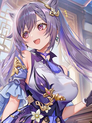 [Pixiv] 青德坊 - 金紫定垂之章——第一章—刻晴(107479500) [Ai generated] [Uncensored]_006_6