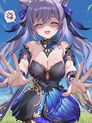 [Pixiv] 青德坊 - 金紫定垂之章——第一章—刻晴(107479500) [Ai generated] [Uncensored]_096_96