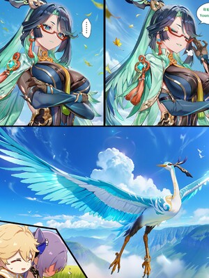 [Pixiv] 青德坊 - 金紫定垂之章——第一章—刻晴(107479500) [Ai generated] [Uncensored]_137_137