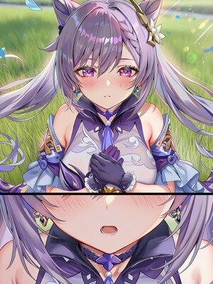 [Pixiv] 青德坊 - 金紫定垂之章——第一章—刻晴(107479500) [Ai generated] [Uncensored]_192_192