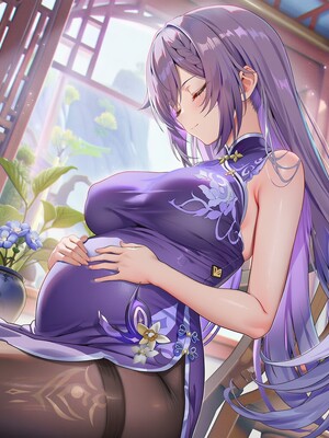 [Pixiv] 青德坊 - 金紫定垂之章——第一章—刻晴(107479500) [Ai generated] [Uncensored]_209_Extra_9