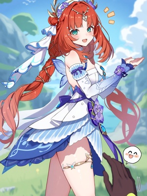 [Pixiv] 青德坊 - 妮露与空的秘密约会 (107479500) [Ai generated]_05_5