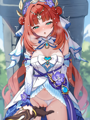 [Pixiv] 青德坊 - 妮露与空的秘密约会 (107479500) [Ai generated]_14_14