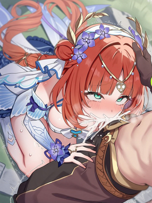 [Pixiv] 青德坊 - 妮露与空的秘密约会 (107479500) [Ai generated]_23_23