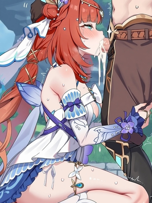 [Pixiv] 青德坊 - 妮露与空的秘密约会 (107479500) [Ai generated]_24_24