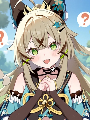 [Pixiv] 青德坊 - 妮露与空的秘密约会 (107479500) [Ai generated]_38_38