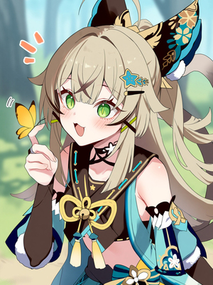 [Pixiv] 青德坊 - 妮露与空的秘密约会 (107479500) [Ai generated]_41_41