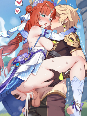 [Pixiv] 青德坊 - 妮露与空的秘密约会 (107479500) [Ai generated]_69_69