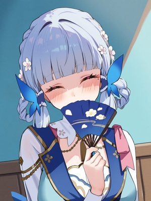 [Pixiv] 青德坊 - 两个铳枪手：爱芮丝的游戏——神里绫华（花时来信） (107479500) [Ai generated]_015_Ayaka_15