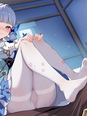 [Pixiv] 青德坊 - 两个铳枪手：爱芮丝的游戏——神里绫华（花时来信） (107479500) [Ai generated]_021_Ayaka_21