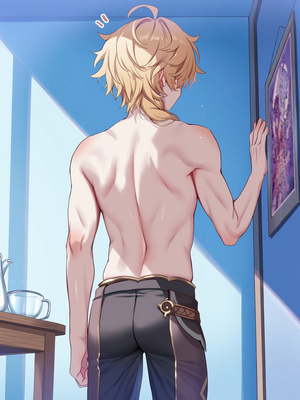 [Pixiv] 青德坊 - 两个铳枪手：爱芮丝的游戏——神里绫华（花时来信） (107479500) [Ai generated]_105_Ayaka_105