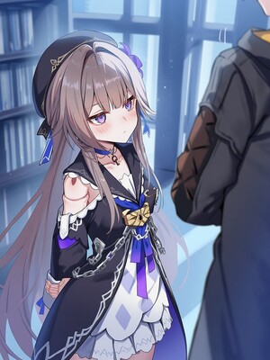 [Pixiv] 青德坊 - 天才的课外辅导——大黑塔／黑塔 (107479500) [Ai generated]_002_The_Herta_2